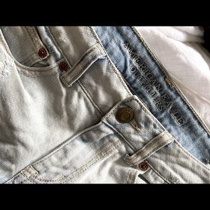 Distressed Jean shorts size 6